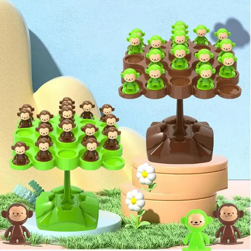 Monkey Balance Tree Game β Montessori Educational Math Toy for Kids