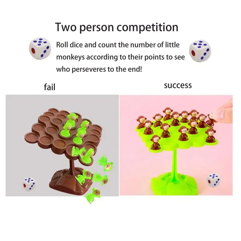 Monkey Balance Tree Game β Montessori Educational Math Toy for Kids