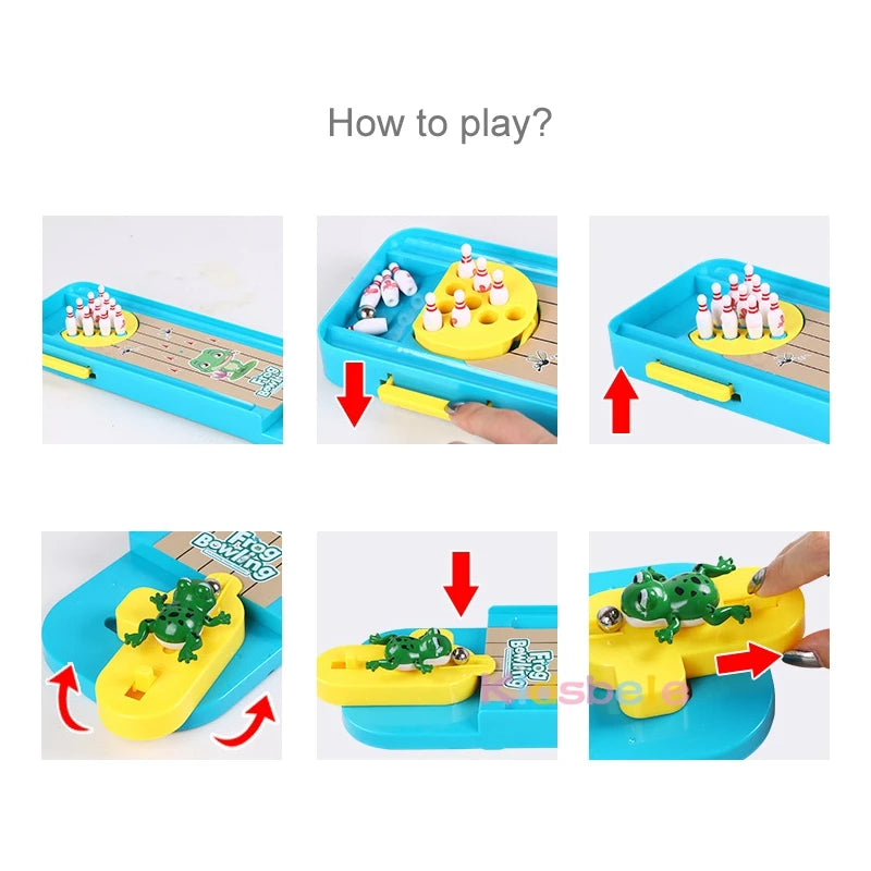 Mini Desktop Bowling Game – Fun Parent-Child Interactive Indoor Sports Toy