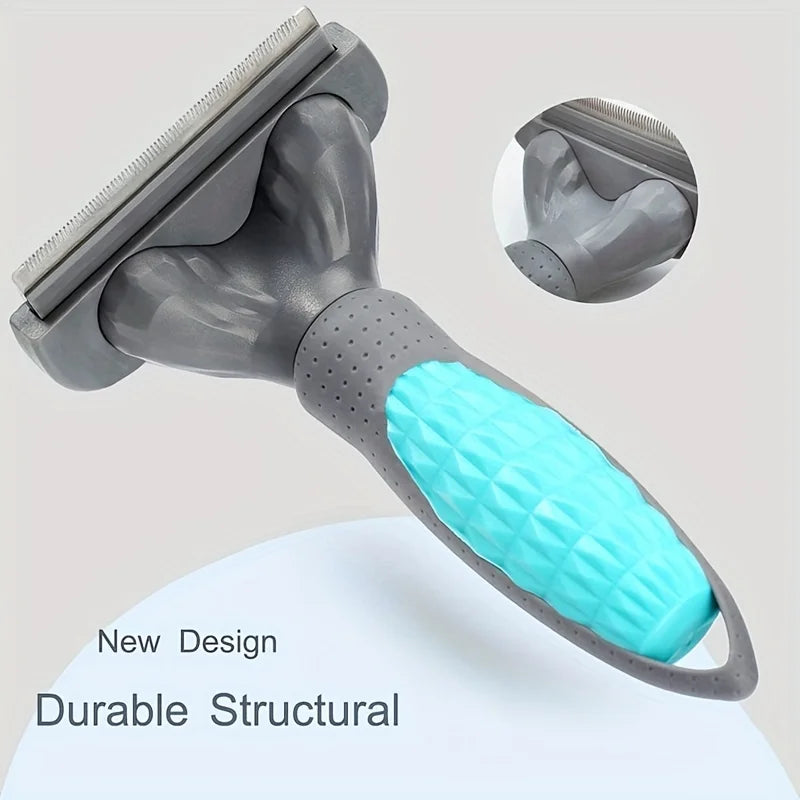 Premium Pet Grooming Comb – De-Shedding & Detangling Tool for Dogs & Cats