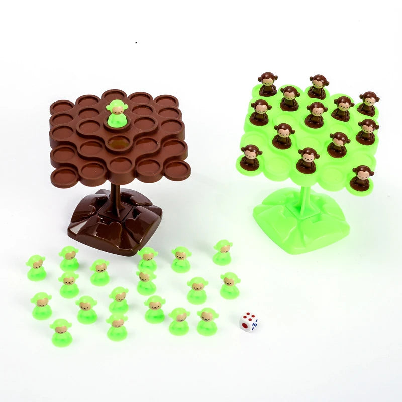 Monkey Balance Tree Game – Montessori Educational Math Toy for Kids