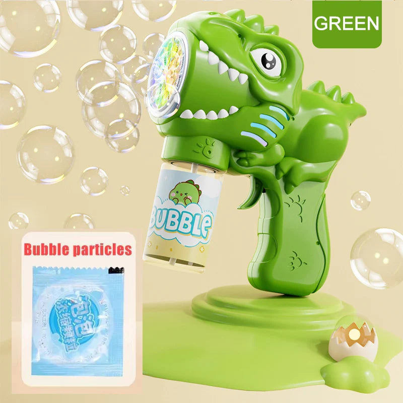 Automatic Bubble Gun – Rocket Bubble Machine with Bubble Liquid for Kids