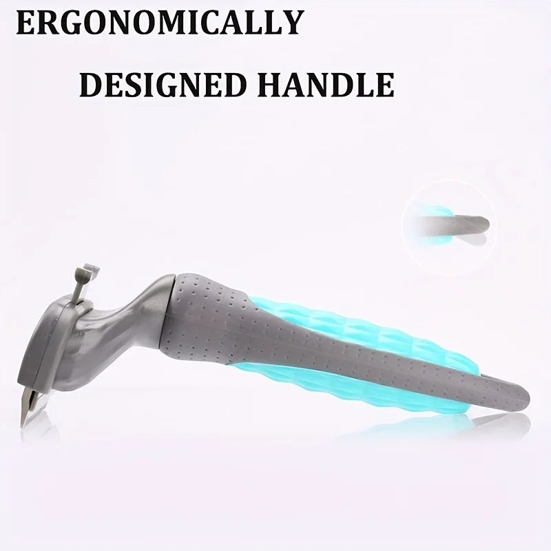 Premium Pet Grooming Comb – De-Shedding & Detangling Tool for Dogs & Cats