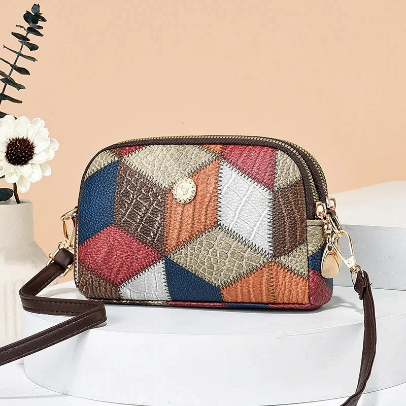 Luxury Plaid Handbag – Women’s Shoulder & Crossbody Tote Bag
