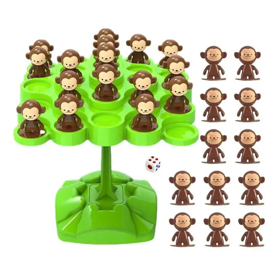 Monkey Balance Tree Game – Montessori Educational Math Toy for Kids