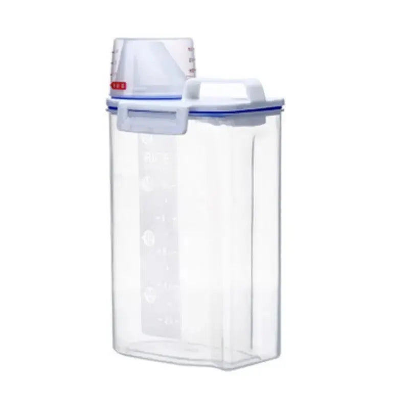 Moisture-Proof Grain Storage Container – Airtight Rice Jar & Food Dispenser Box