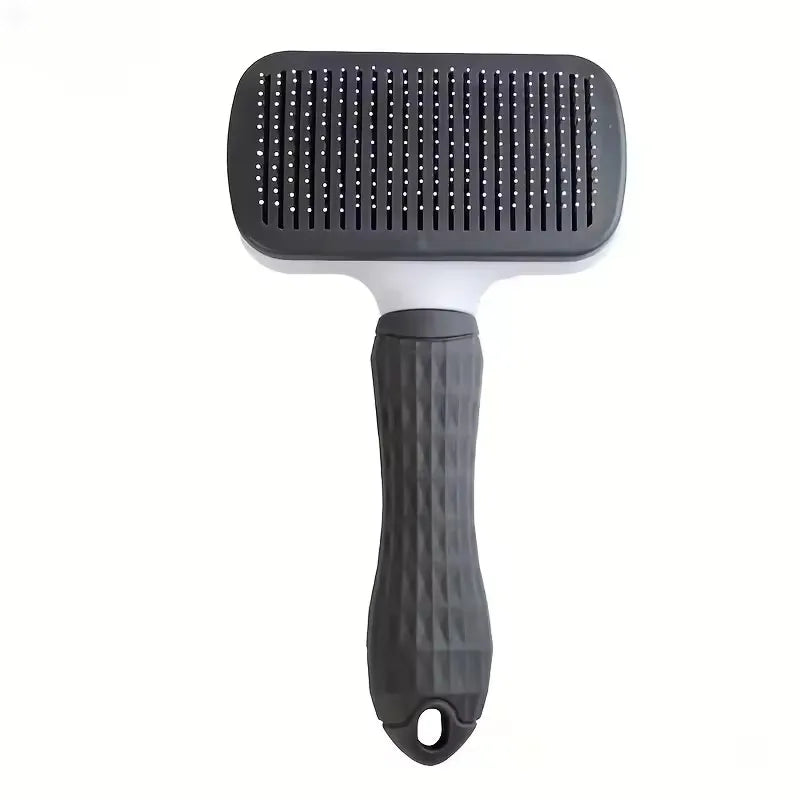 Pet Grooming Brush – Self-Cleaning Dog & Cat Deshedding Comb