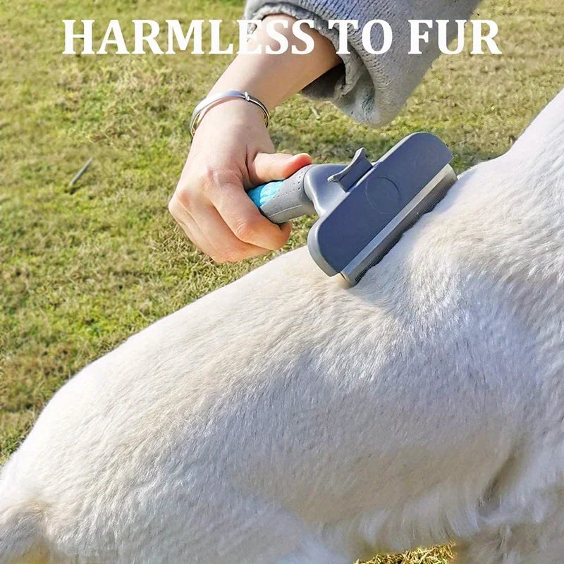 Premium Pet Grooming Comb – De-Shedding & Detangling Tool for Dogs & Cats