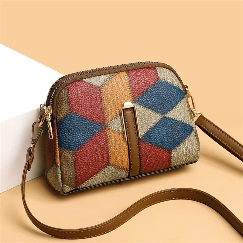 Luxury Plaid Handbag – Women’s Shoulder & Crossbody Tote Bag