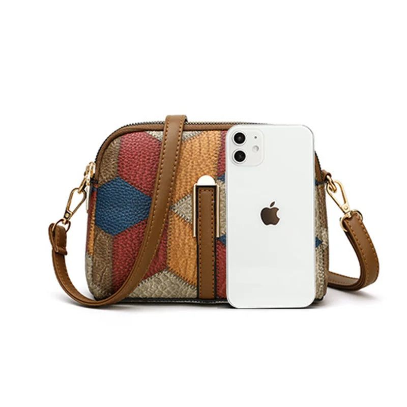 Luxury Plaid Handbag – Women’s Shoulder & Crossbody Tote Bag