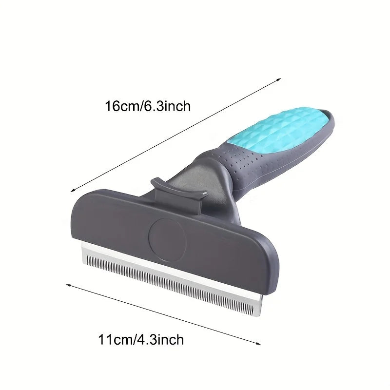 Premium Pet Grooming Comb – De-Shedding & Detangling Tool for Dogs & Cats